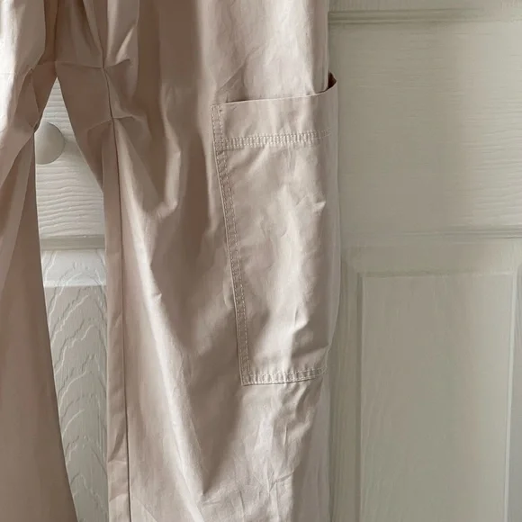 Zara beige jumpsuit - Picture 5 of 9